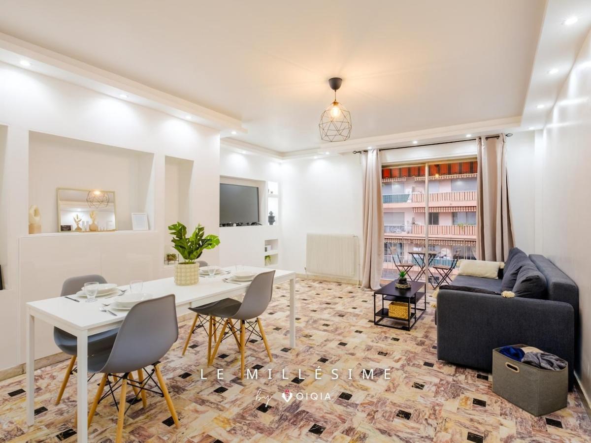Le Millesime ~ Vue ~ Balcon ~ Parking Apartment Cagnes-sur-Mer Bagian luar foto