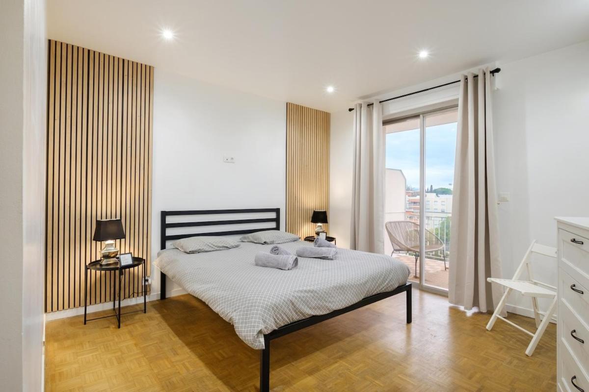 Le Millesime ~ Vue ~ Balcon ~ Parking Apartment Cagnes-sur-Mer Bagian luar foto