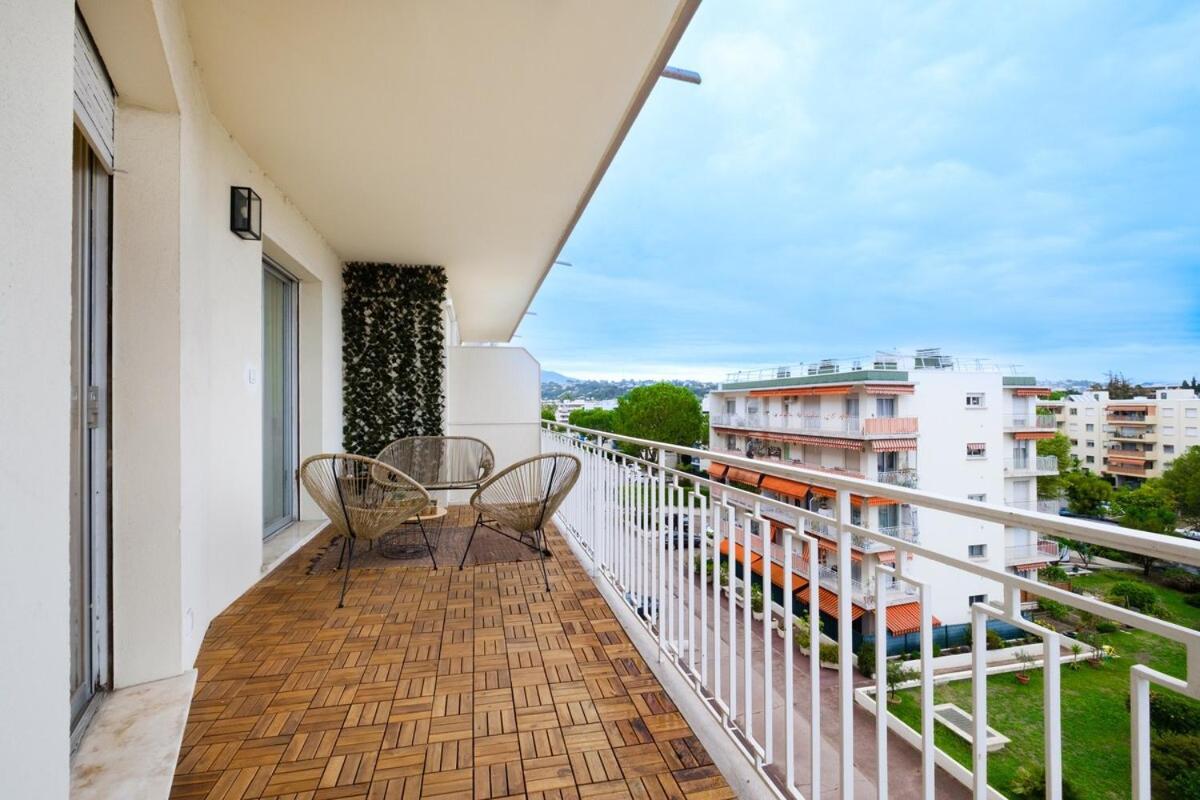 Le Millesime ~ Vue ~ Balcon ~ Parking Apartment Cagnes-sur-Mer Bagian luar foto